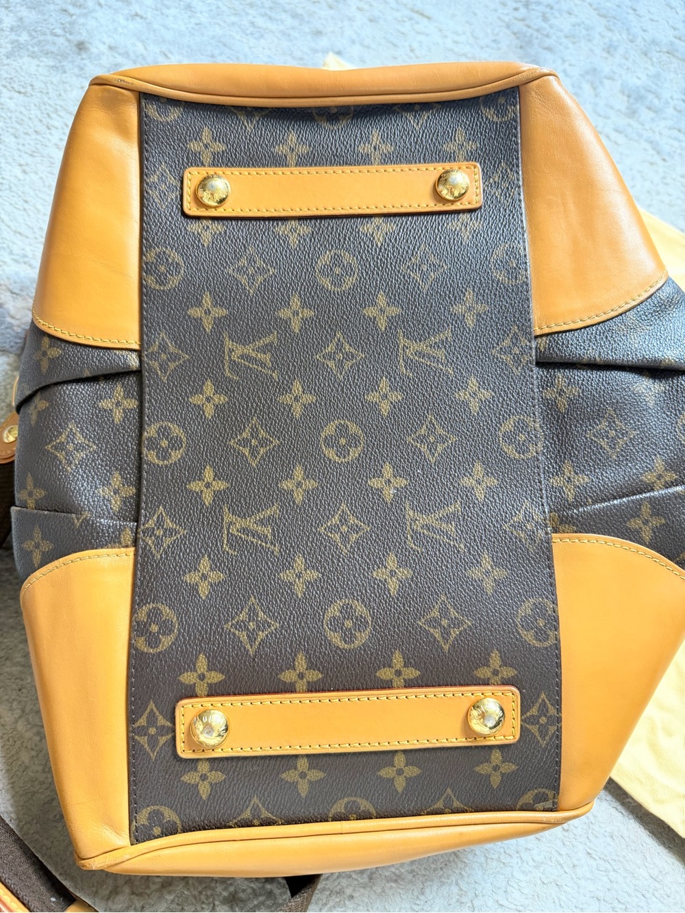 Louis Vuitton Stephen Brown Monogram Canvas Carry Bag - Picture 5 of 5